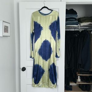 TIGRA TIGRA High Kick Silk Mashroo Dress